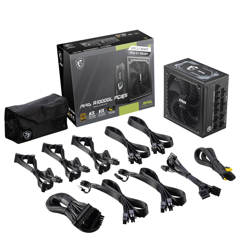 Fully Modular Compact 1000W Power Supply, 80+ Gold B4441