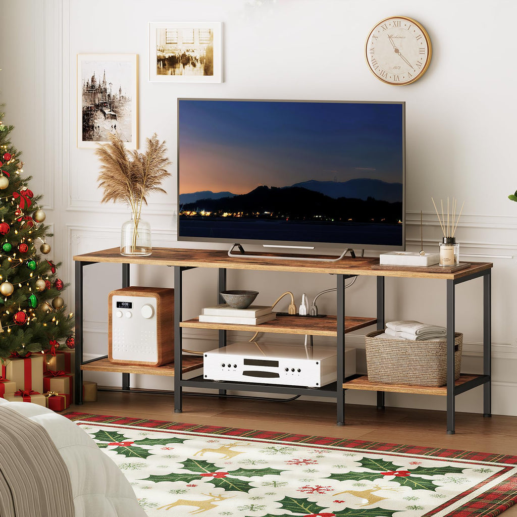 TV Stand with Power Outlets to 65 Inches G75408