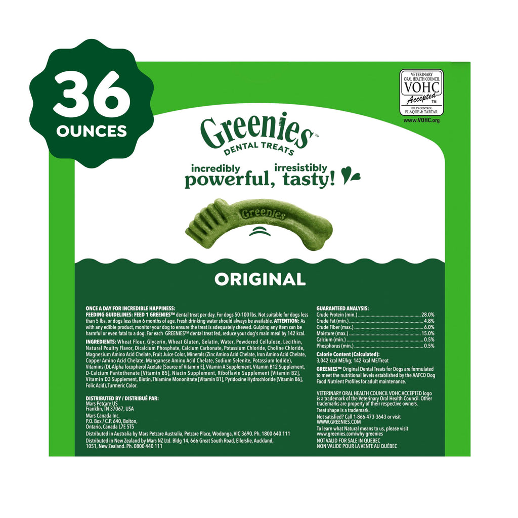 Large Natural Dental Dog Treats, 24 Count U5286