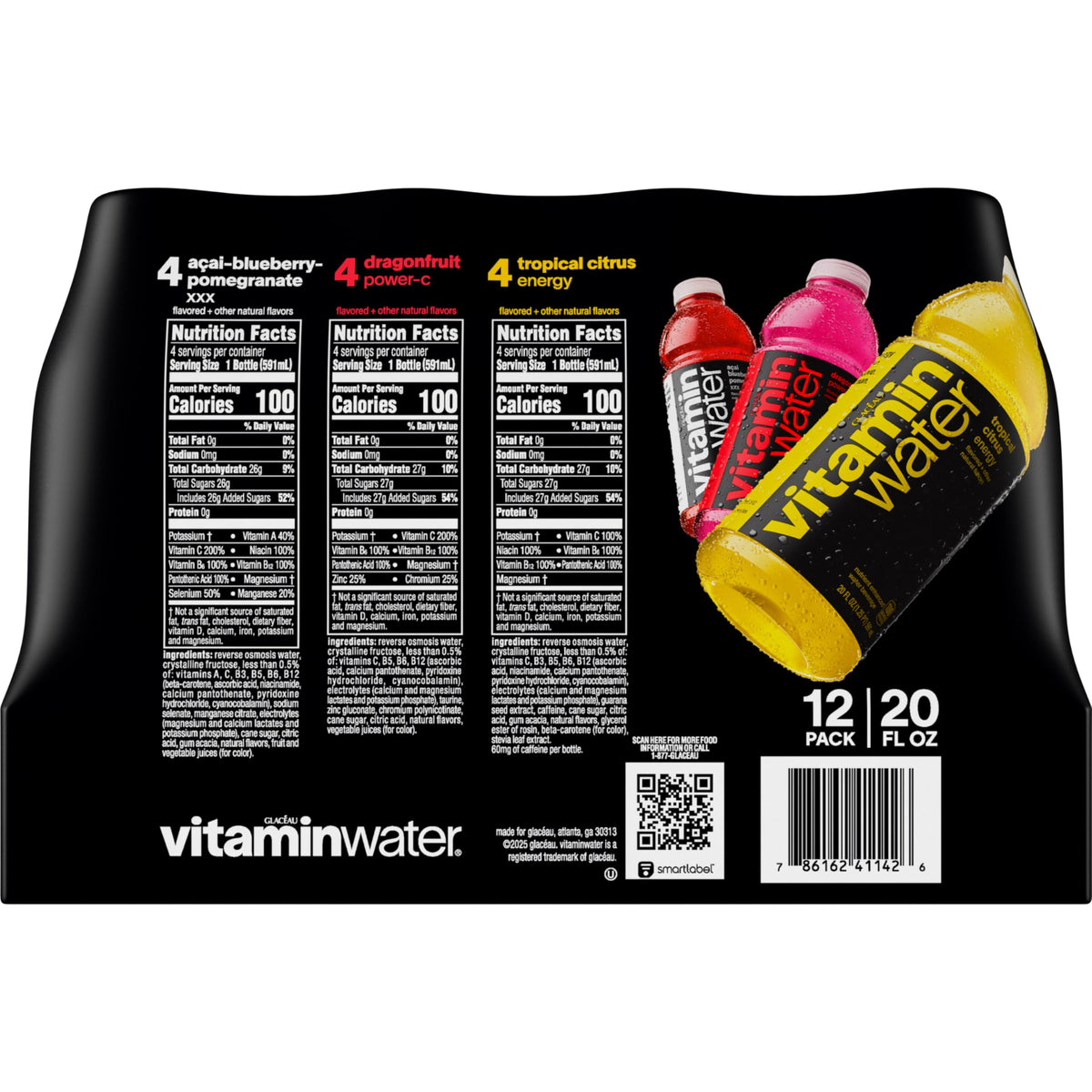 Nutrient Enhanced Flavored Water Beverage 20 fl oz 12 Pack X803622