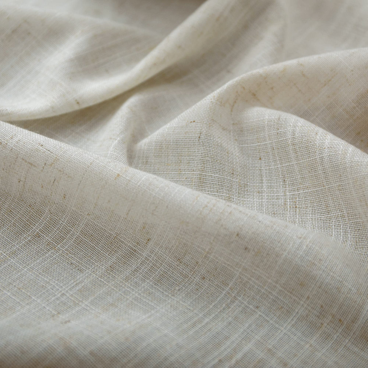 Beige Linen Curtains 2 Panels 84 Inches Long J1315