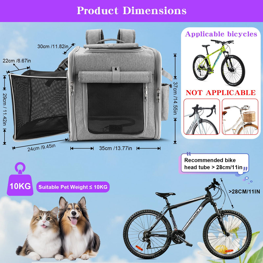 Bike Basket with Mounting Bracket A693