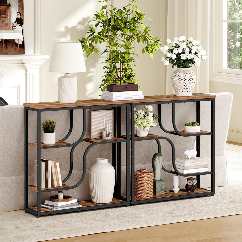 29.5" 5-Tier Narrow Console Table E21777