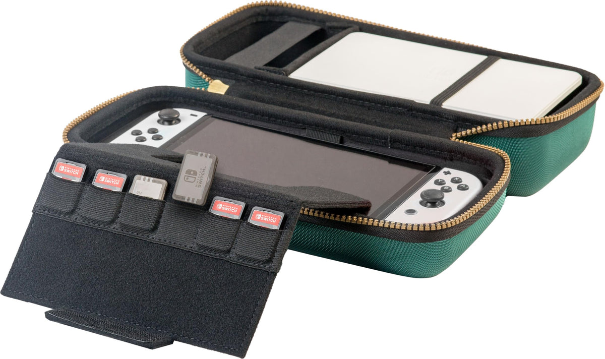 Green System Case for Nintendo Switch or OLED G777
