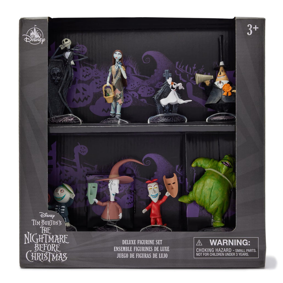 8 Fully Sculpted Figures in Double-Tiered Box with Scenic Backgrounds K770