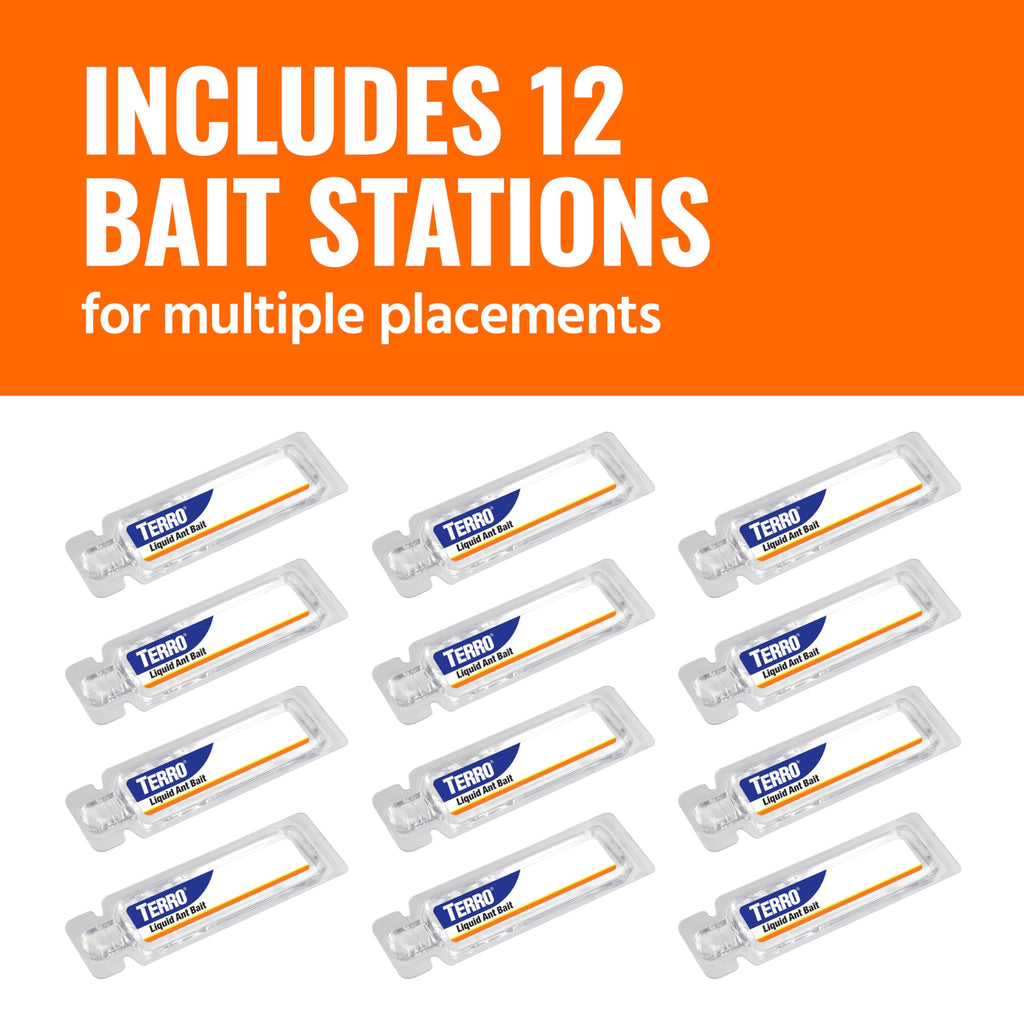 Liquid Ant Killer Bait Stations 12-Pack N9968
