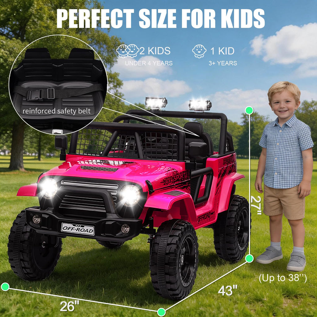 24V 2 Seater Kids Electric Car with Remote Control I904304