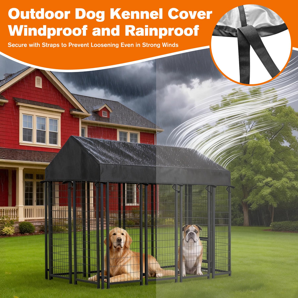 10' x 10' Waterproof 600D Oxford Dog Kennel Cover I569