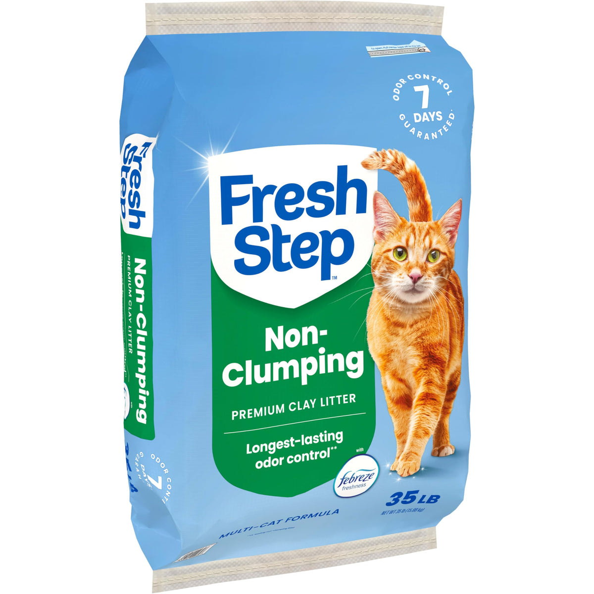 Non-Clumping Cat Litter with Odor Control, 35 lb. Bag S510850
