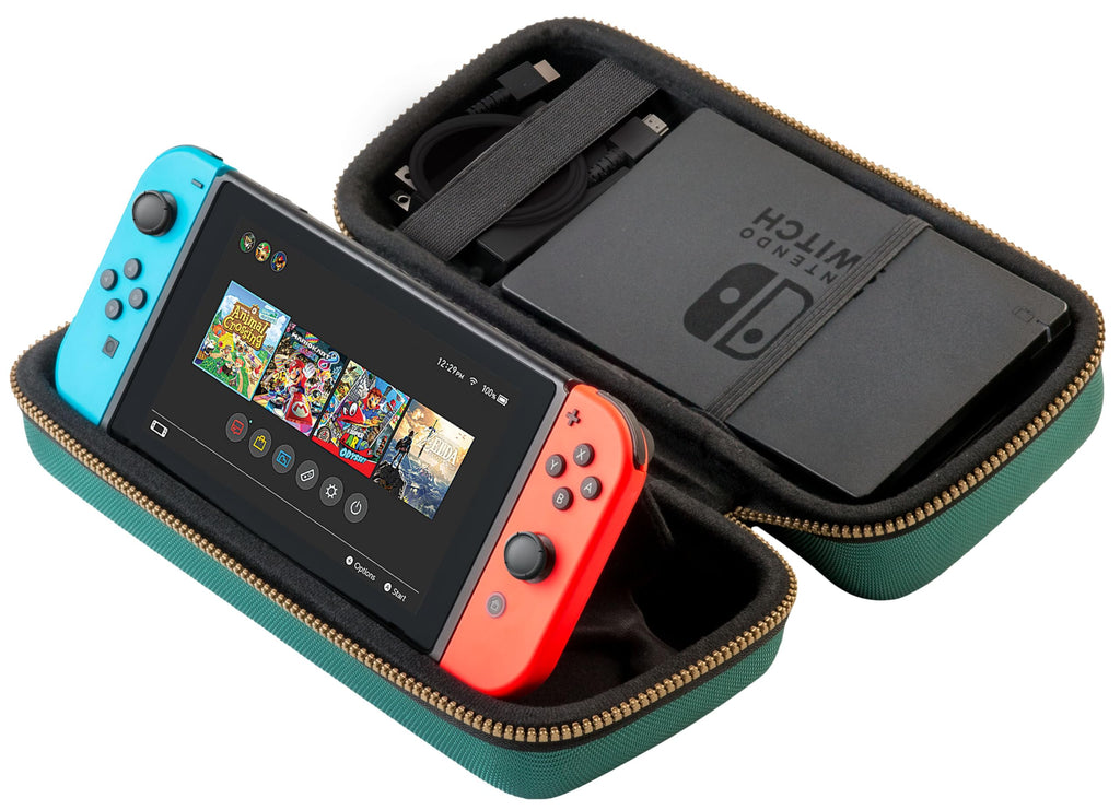 Green System Case for Nintendo Switch or OLED G777