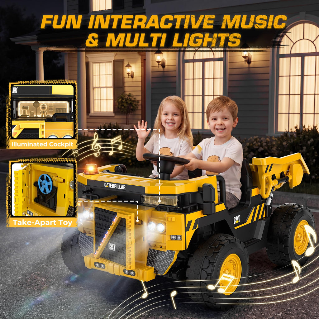 24V Ride On Dump Truck with Remote Control T308