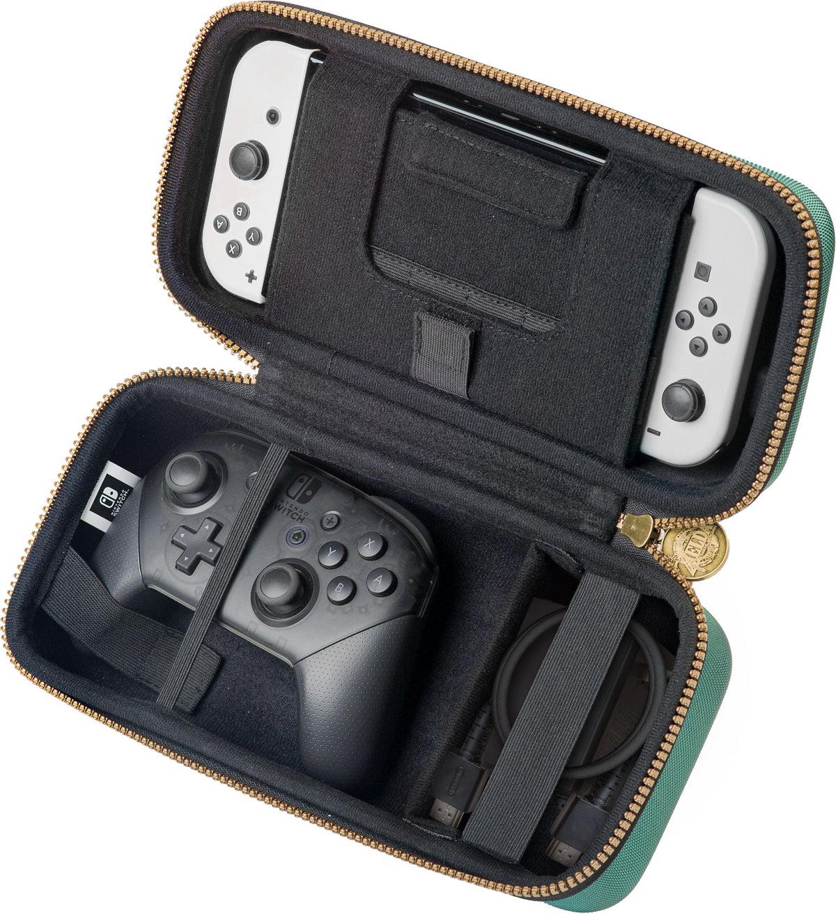 Green System Case for Nintendo Switch or OLED G777
