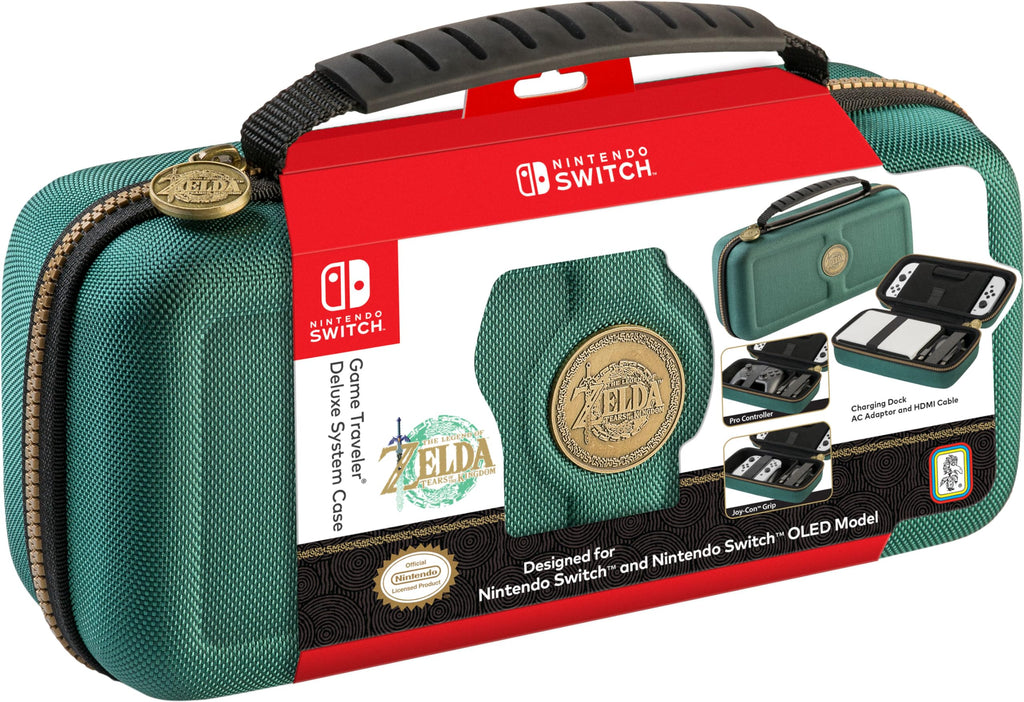 Green System Case for Nintendo Switch or OLED G777